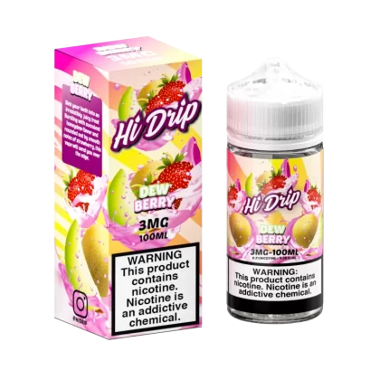 Honeydew Strawberry by Hi Drip E-Liquid 100ml - 3MG