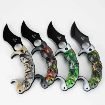 Snake Eye – 9″ Pocket Knife – Scorpion Tail