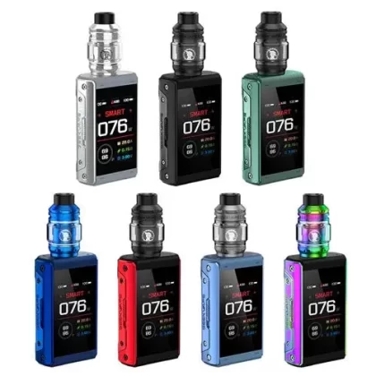 Geekvape T200 Aegis Touch 200W Z Kit - Color#7 Color>Azure Blue>Black>Blackish Green>Claret Red>Navy Blue>Silver