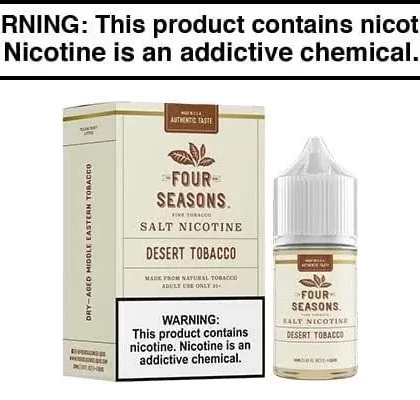 DESERT TOBACCO BY FOUR SEASONS SALTS 30ML - Vapejuice