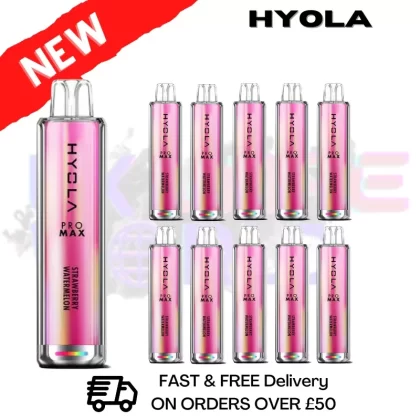 Strawberry Watermelon Hyola Pro Max 8000 Puff Box Of 10