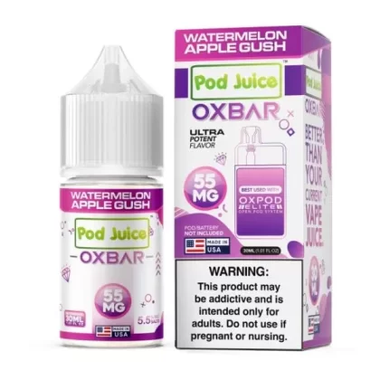 Pod Juice X Oxbar Salts | Watermelon Apple Gush