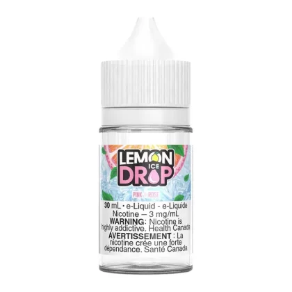 Lemon Drop Ice Freebase E-Liquid – Pink 30ml