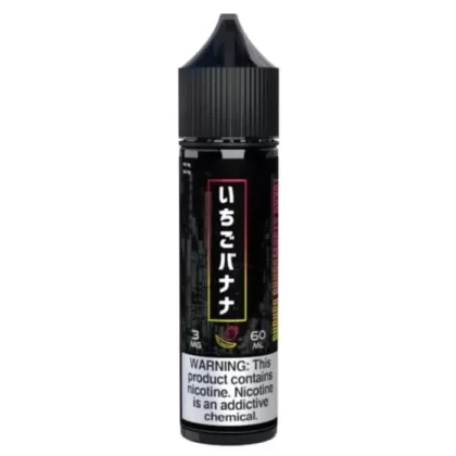 Tokyo Strawberry Banana E-Liquid by Saucy - Size#60ml~Nicotine#0MG