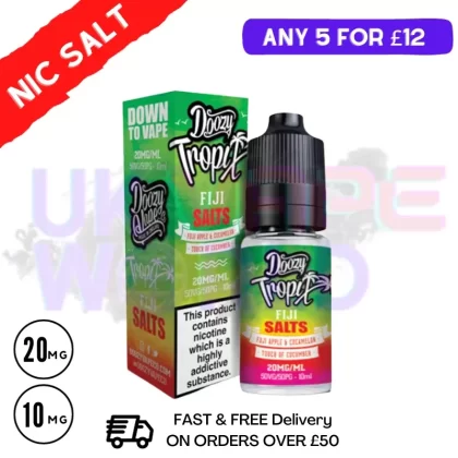 Fiji Tropix DOOZY Nicotine Salt 10ml Nic Eliquid
