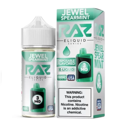 RAZ - Jewel Spearmint - 100ML E-Liquid - 3MG
