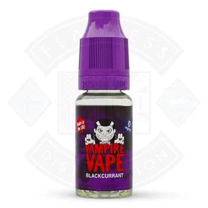 Vampire Vape – Blackcurrant – 10ml - Strength#3mg>6mg>12mg