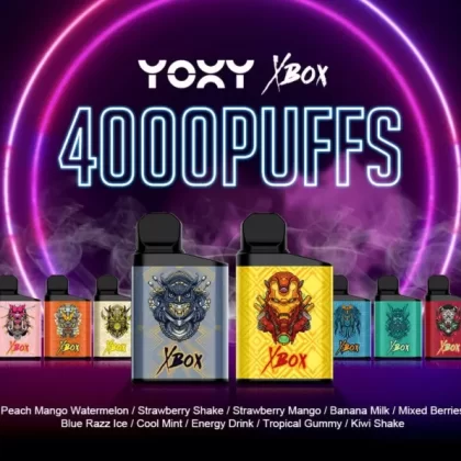 YOXY XBOX 4000 - Blue Razz Ice