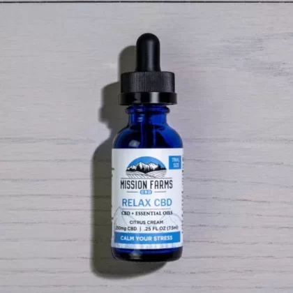 Mission Farms Full Spectrum Plus Relax CBD Oil