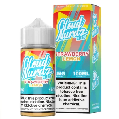 Cloud Nurdz TFN Premium E-Liquid 100ml - Watermelon Berry / 3mg
