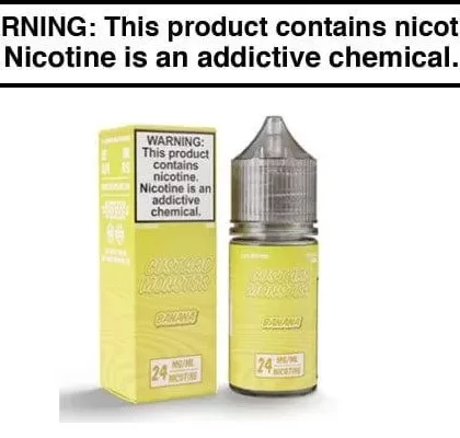 BANANA BY CUSTARD MONSTER SALT NIC 30ML - Vapejuice