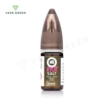 Exotic Fruit Frenzy Hybrid Nic Salt E-Liquid by Riot Squad