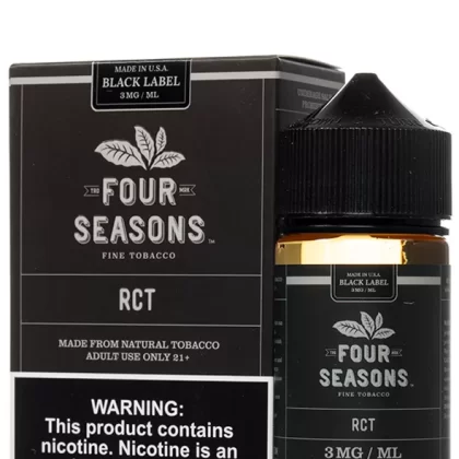 Four Seasons RCT (Roasted Coffee Tobacco) 60mL Vape e-Liquid - Vape Product, Vape Product