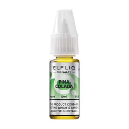 Elf Bar ElfLiq Pina Colada E Liquid 10ml - Nicotine Strength#20mg>10mg (849637)