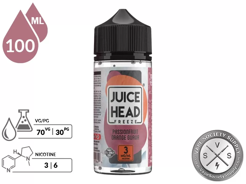 Tropical POG Juice Head Freeze 100ml - Image 2