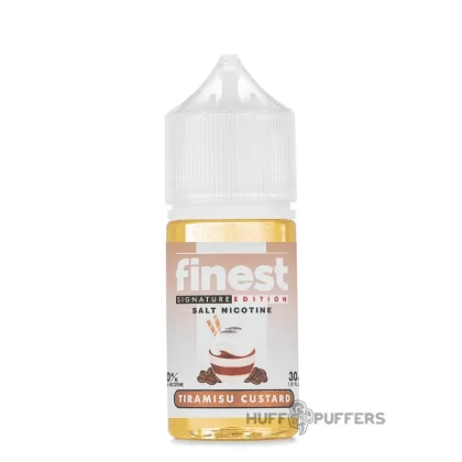 Finest Signature Edition Salt – Tiramisu Custard 30mL - Nicotine Strength#30mg>50mg