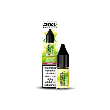PIXL Nic Salt E-Liquid Lemon Lime 10ml - Nicotine Strength#20mg>10mg (74D29F)