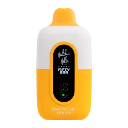 Lemon Cake Dough Hidden Hills X Fifty Bar - Customer Group#VAP~Nicotine#50mg~Size#Single>5 Pack