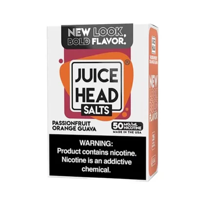 Juice Head – Passionfruit Orange Guava – Salt Nic – 30mL - Vape Product, Vape Product