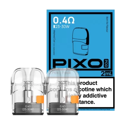 Aspire Pixo Pods - 0.6 Dual Mesh - Vapeshop Co