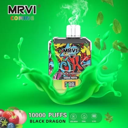 MRVI Coming 10000 Puffs | 0%-5% strength, 19mL, 650mAh, power display, bulk disposable vape - Aiviouvapes
