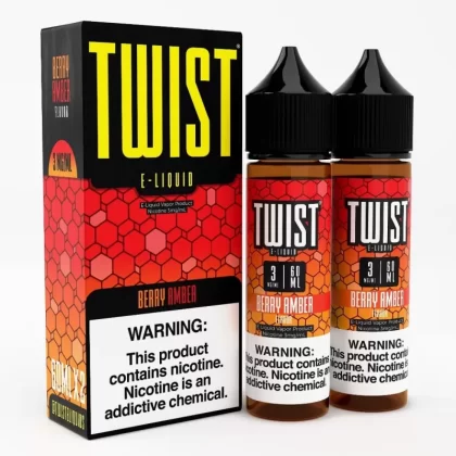 Twist e-Liquids Berry Amber eJuice - 120mL (2x60mL); Vape Product, Vape Product; Twist eLiquids