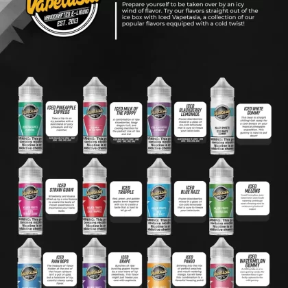 Vapetasia E-Liquid 100ml - Killer Fruits Trapple / 6mg - Vapeciga