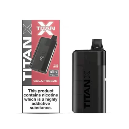 Titan X Prefilled Pod Kit Cola Freeze - Nicotine Strength#20mg (229E31)