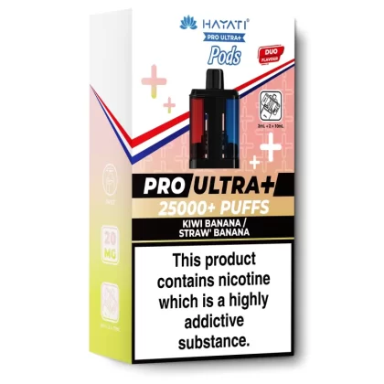 Kiwi Banana / Straw' Banana Pro Ultra+ Refill Pods by Hayati - 20 mg/ml (7EC922)