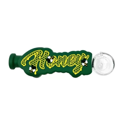 Honeycomb Hitter Silicone Handpipe