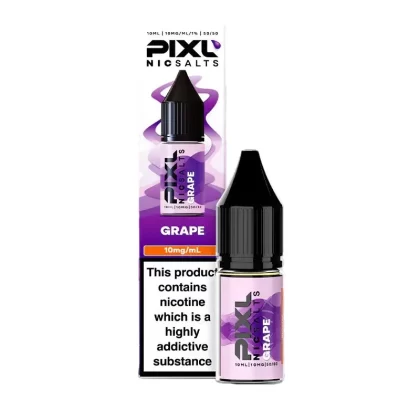 Pixl Grape Nic Salt E-Liquid - 10 Pack
