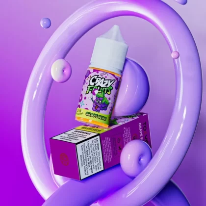Tokyo Crazy Fruits Grape Wine – 30ml - Vape Product, Vape Product