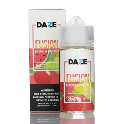 7 Daze Fusion TFN - Watermelon Apple Pear - 100ml - 3mg