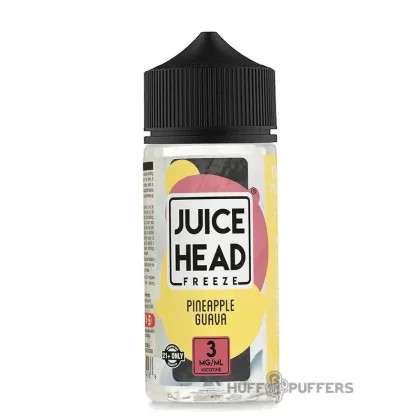 Juice Head Freeze ZTN – Pineapple Guava 100mL - Nicotine Strength#3mg>6mg