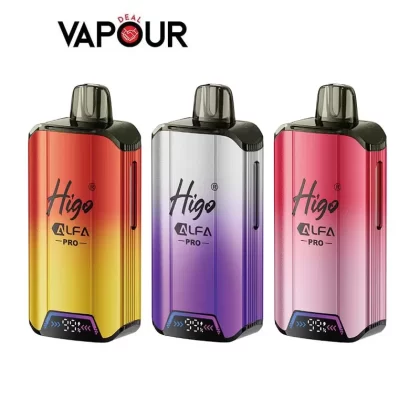 Higo Alfa Pro 25K Prefilled Pod Kit - Lemon & Lime
