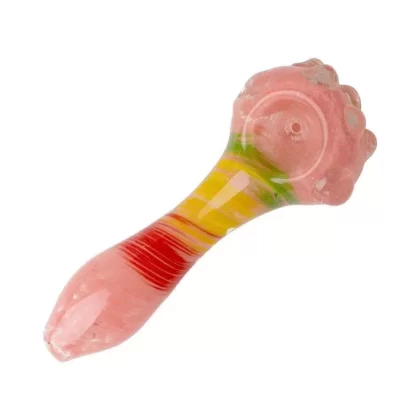 Pink Getta Grip Rasta Pipe – 4in