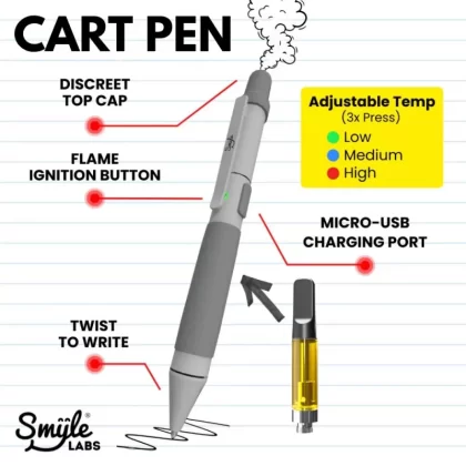 Penjamin – Stealth Pen-Style 510 Battery That Writes - Discountvapepen