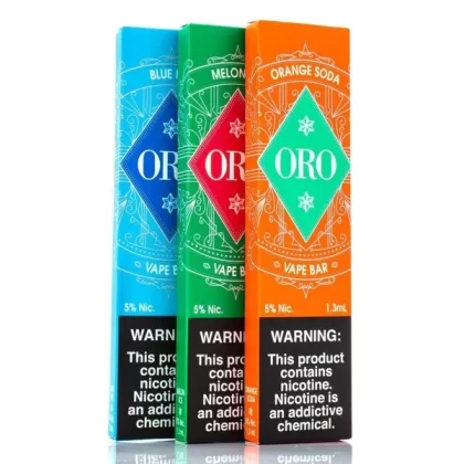 Sale $5.50 – ORO | Disposable E-Cigs 5% Nicotine (Individual)