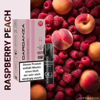 Dardania Pods – Raspberry Peach - Bar Juice 5000 / Ja / 2ml
