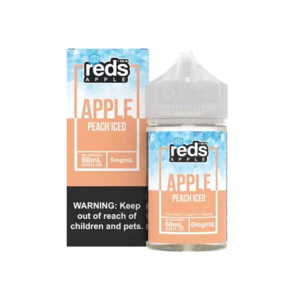 Reds Apple Peach Iced eJuice - Vape Product; Vape Product, Vape Product