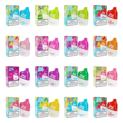 Cloud Nurdz Disposable | 4500 Puffs | 12ml *** - Strawberry Mango - 25mg