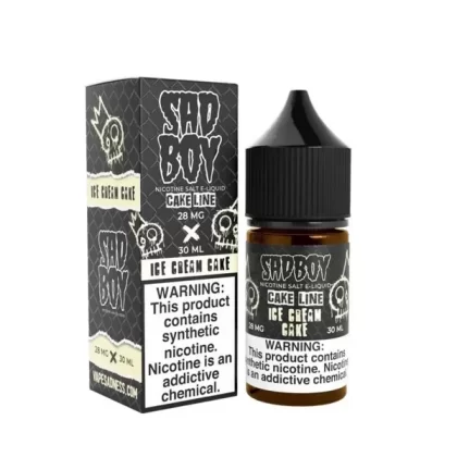 Sadboy Salt Cake Line Ice Cream Cake
