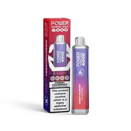 Power Crystal Max 6000 Cherry Cranberry