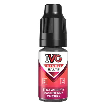 IVG Intense Salts Strawberry Raspberry Cherry Nic Salt 10ml