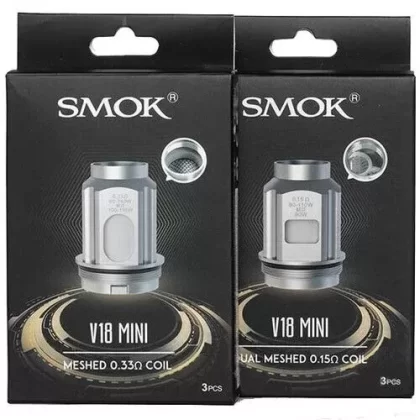 Smok V18 Mini Replacement Coils Meshed Atomisers 0.2 0.33 Ohm (3PC)