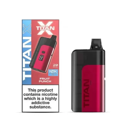 Titan X Prefilled Pod Kit Fruit Punch - Nicotine Strength#20mg