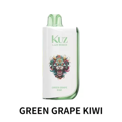 KUZ Ultra 9000 Puffs – GREEN GRAPE KIWI - Ozvapeone