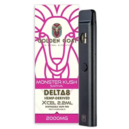 Golden Goat Delta 8 Vaporizer – 2000mg