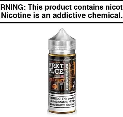 PUMPKIN BISCOTTI BY MRKT PLCE 100ML - Vapejuice