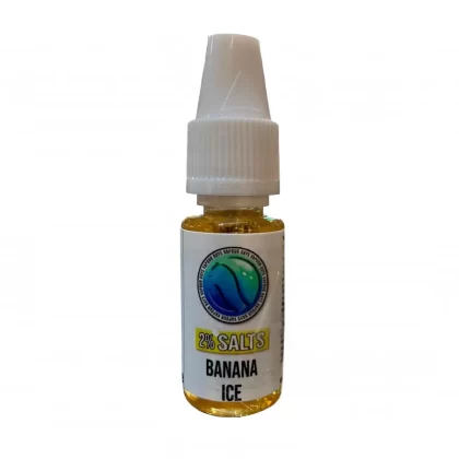 Vapour Days Salt Nicotine Banana Ice Juice 10mg / 20mg Salts - Vapourdays Co